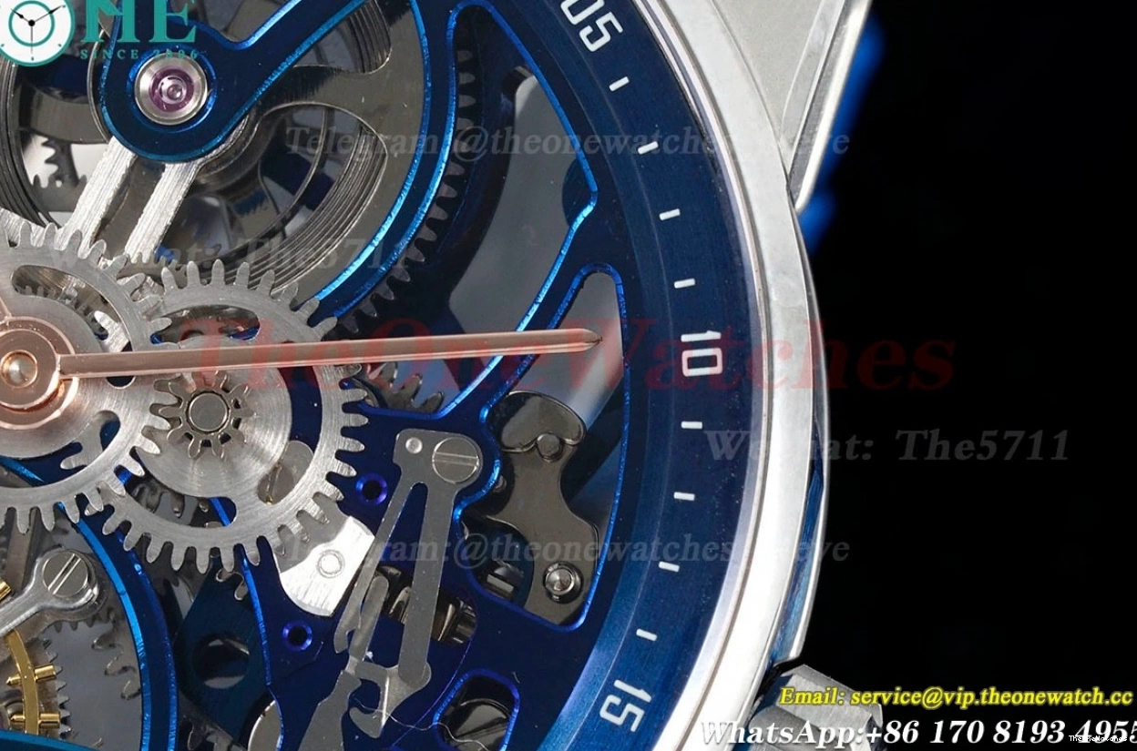 SS Toub 26600NB 41mm NY Skeleton Dial APPF Code11.59 1230